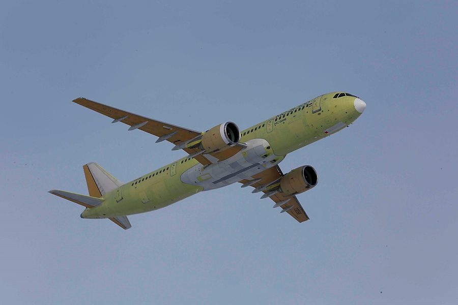 Состоялся первый полет четвертого МС-21-300