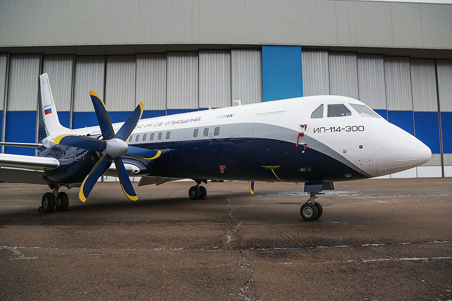 В рамках подготовки к первому полету Ил-114-300