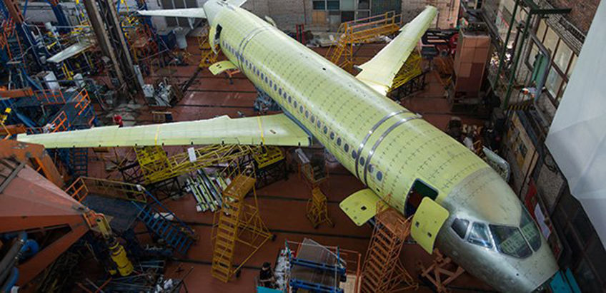 Начат окончательный этап сборки самолета SSJ-NEW